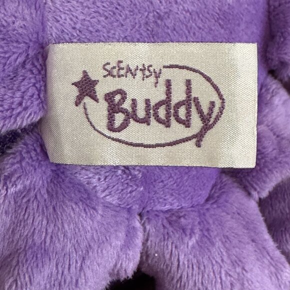 Scentsy Buddy Bubbles the Octopus Purple‎ 12" Stuffed Animal Textured Plush - Picture 10 of 14